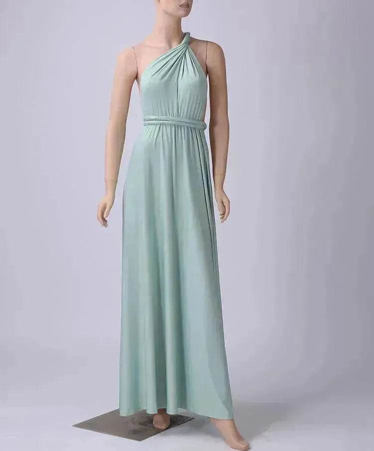 Charming Stunning Multi-rope Bandage 14 Color Dress Long Dress Gown - EX-STOCK Canada