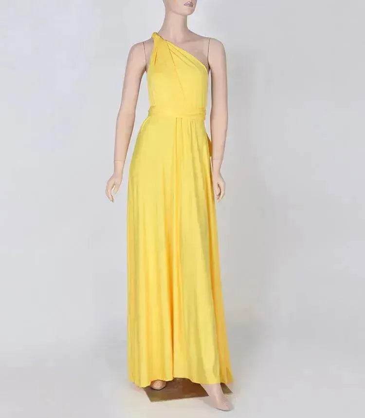 Charming Stunning Multi-rope Bandage 14 Color Dress Long Dress Gown - EX-STOCK Canada