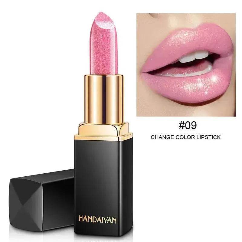 Shiny Metallic Lipstick Pearlescent Color Temperature Change Lipstick Gilt Lipstick - EX-STOCK Canada