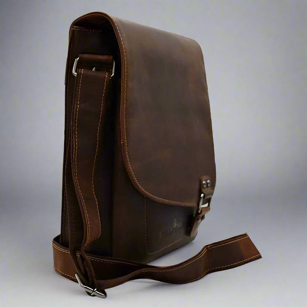 Greenwood Leather Messenger Bag EX-STOCK Canada