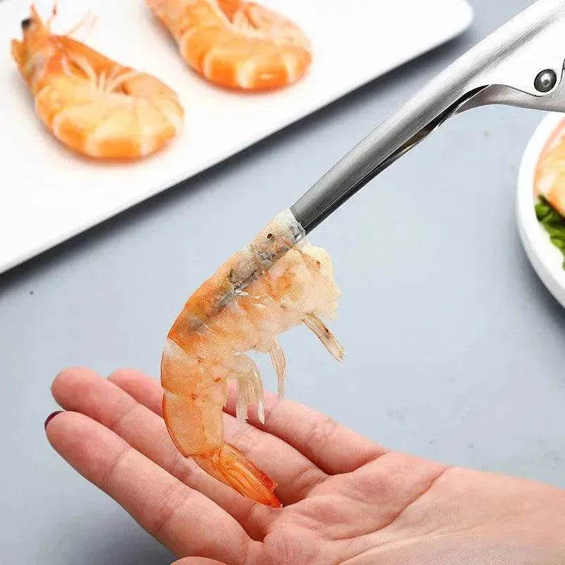 Shrimp Peeler Kitchen Appliances Portable Stainless Steel Shrimp Deveiner Lobster Practical Kitchen Supplies Fishing Knife Tools - EX-STOCK Canada