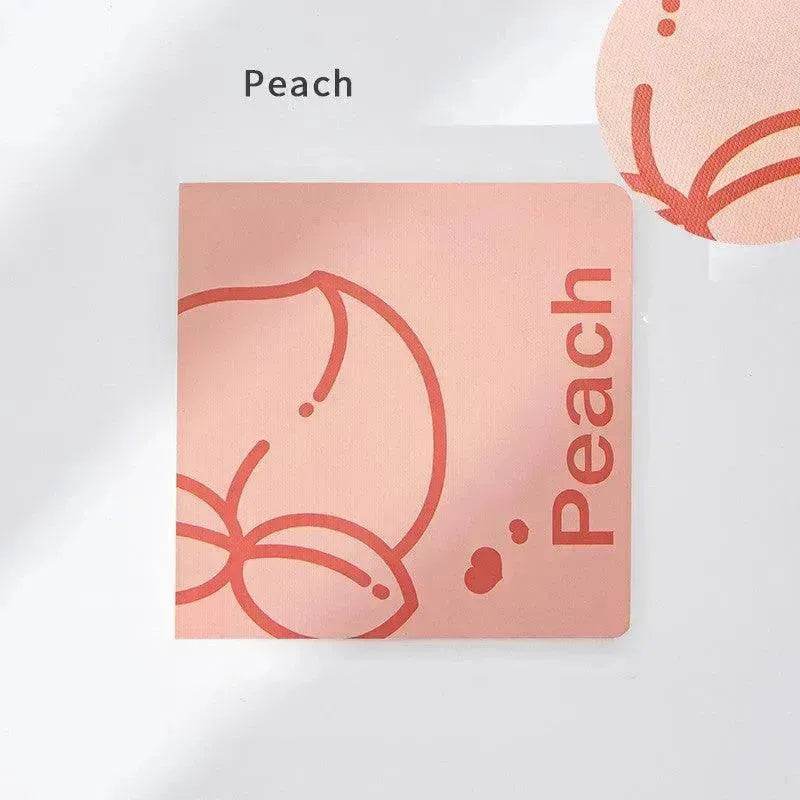 Simple Fruit Square Book Notebook Female Students Notepad - EX-STOCK Canada