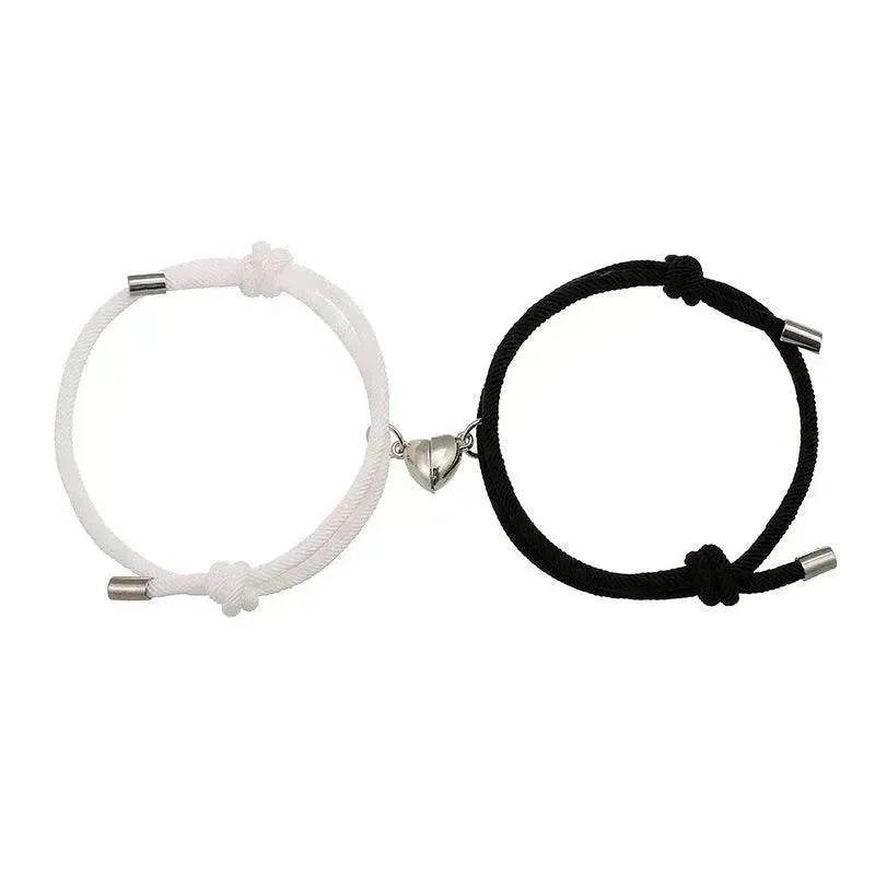 Simple Nylon Love Magnetic Bracelet - EX-STOCK Canada