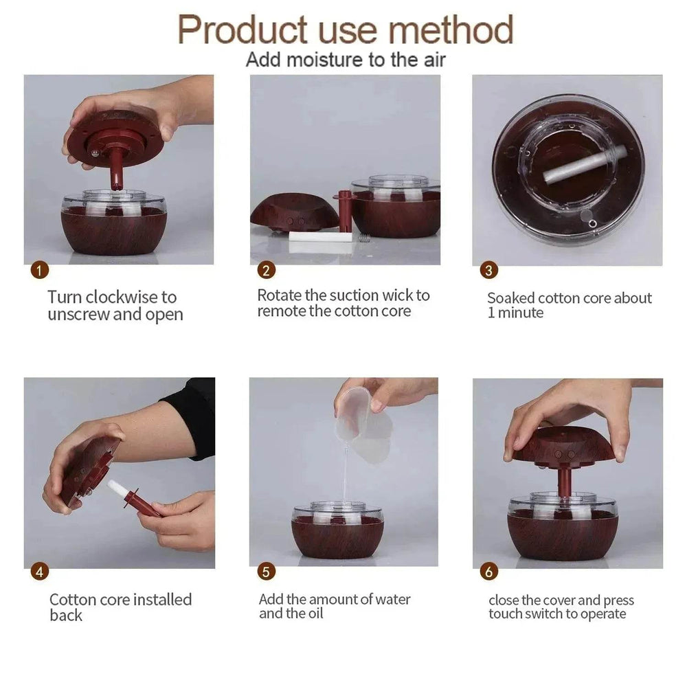 Simple Office Gift Household Appliances New Usb Wood Grain - EX-STOCK Canada