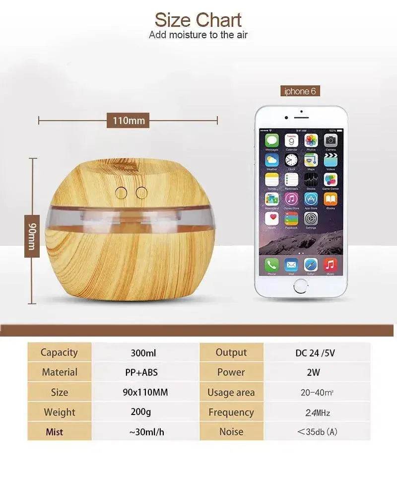 Simple Office Gift Household Appliances New Usb Wood Grain - EX-STOCK Canada