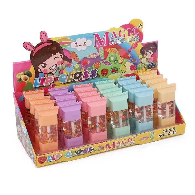 Six Color Fruit Candy Transparent Moisturizing Lip Oil - EX-STOCK Canada