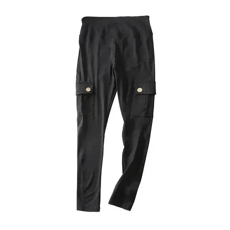 Skinny slim high elastic gym pants - EX-STOCK Canada