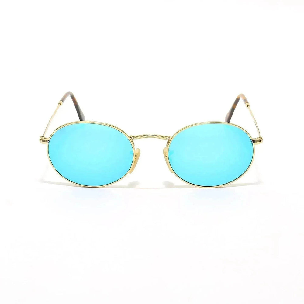 Small Oval Frame Retro Sunglasses - EX-STOCK Canada