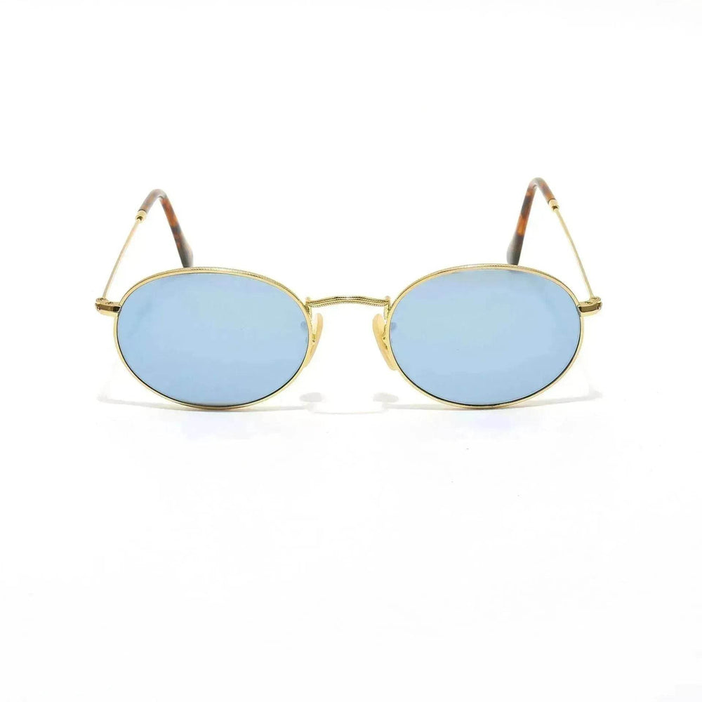 Small Oval Frame Retro Sunglasses - EX-STOCK Canada