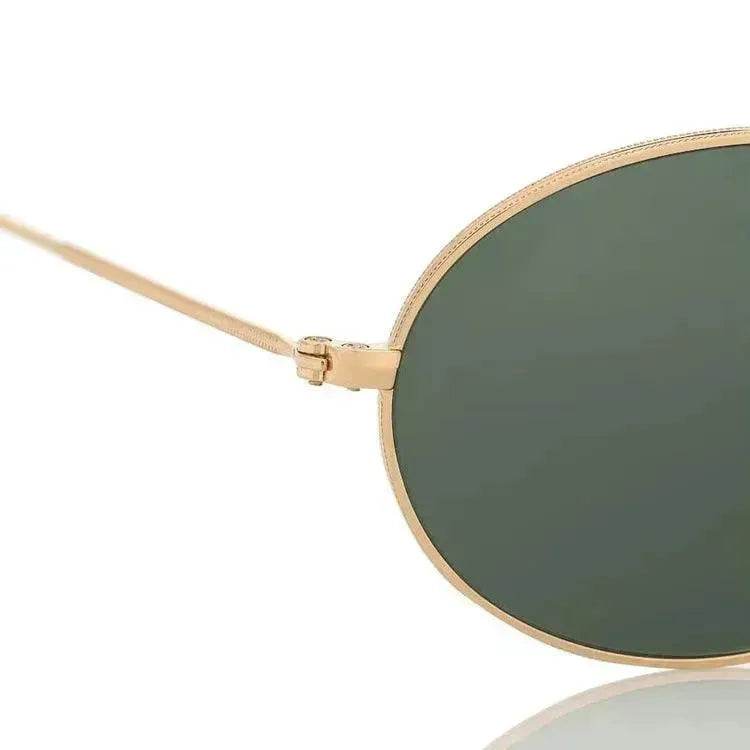 Small Oval Frame Retro Sunglasses - EX-STOCK Canada
