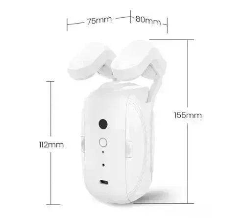 Smart Intelligent Curtain Opener Robot Motor BT Voice Control Switch Electric Curtain Robot APP Control Timer Setup Compatible with Home for Roman Rod - EX-STOCK Canada