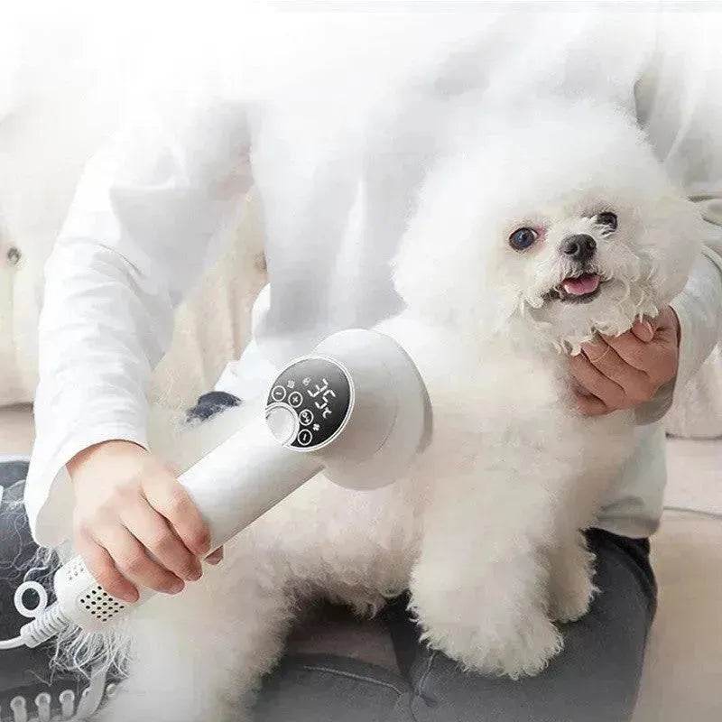Smart Pet Hair Dryer Dog Golden Retriever Cat Grooming Hairdressing Blow & Comb Silent No Harm Pet Cleaning Supplies Pet Products - EX-STOCK Canada