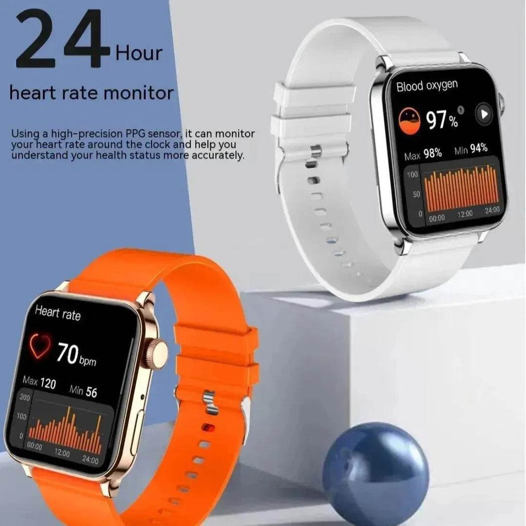 Smart Watch Real-time Sleep Blood Pressure Blood Oxygen Exercise Monitoring Watch Men And Women - EX-STOCK Canada