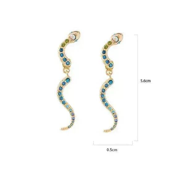 Snake-shaped Detachable Stud Earrings for Women - EX-STOCK Canada