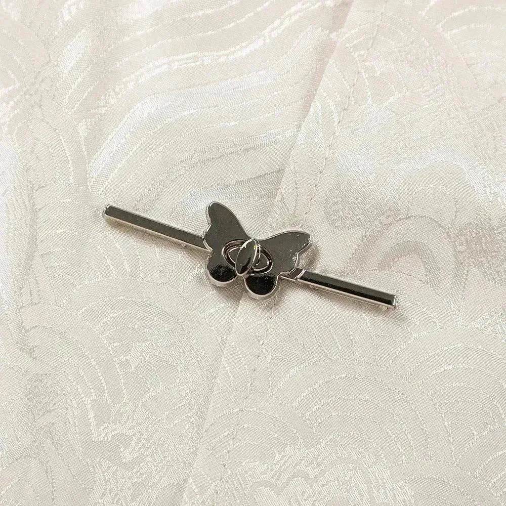 Solid Color Jacquard Floral Short Sleeve Shirt - EX-STOCK Canada