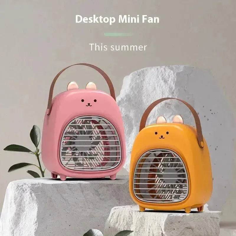 Spray Fan Humidification Cooling USB Portable Mute Desktop Fan - EX-STOCK Canada