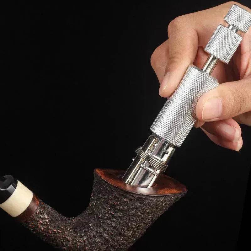 Multifunctional Stainless Steel 6-Blade Adjustable Pipe Reamer Cleaner for Smoking Accessories - EX-STOCK Canada