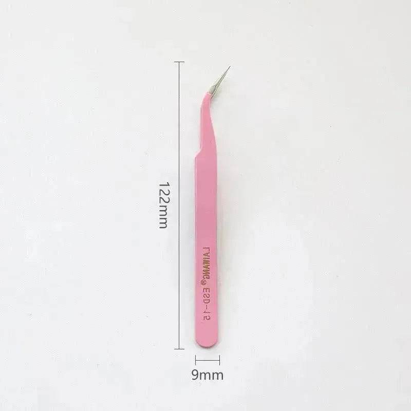 Stainless Steel Tweezers Macaron Colored Handbook And Paper Tape - EX-STOCK Canada