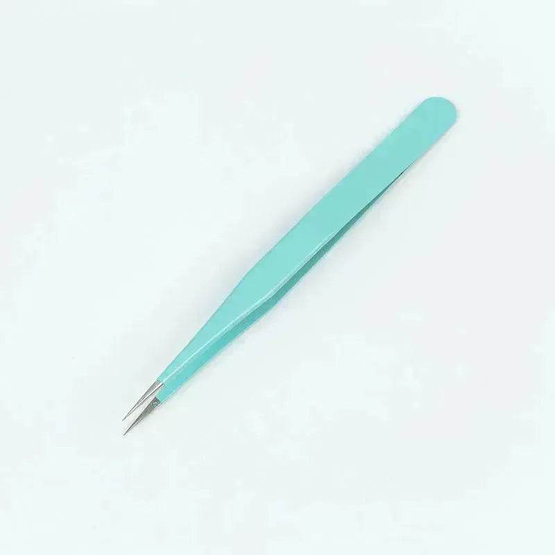 Stainless Steel Tweezers Macaron Colored Handbook And Paper Tape - EX-STOCK Canada