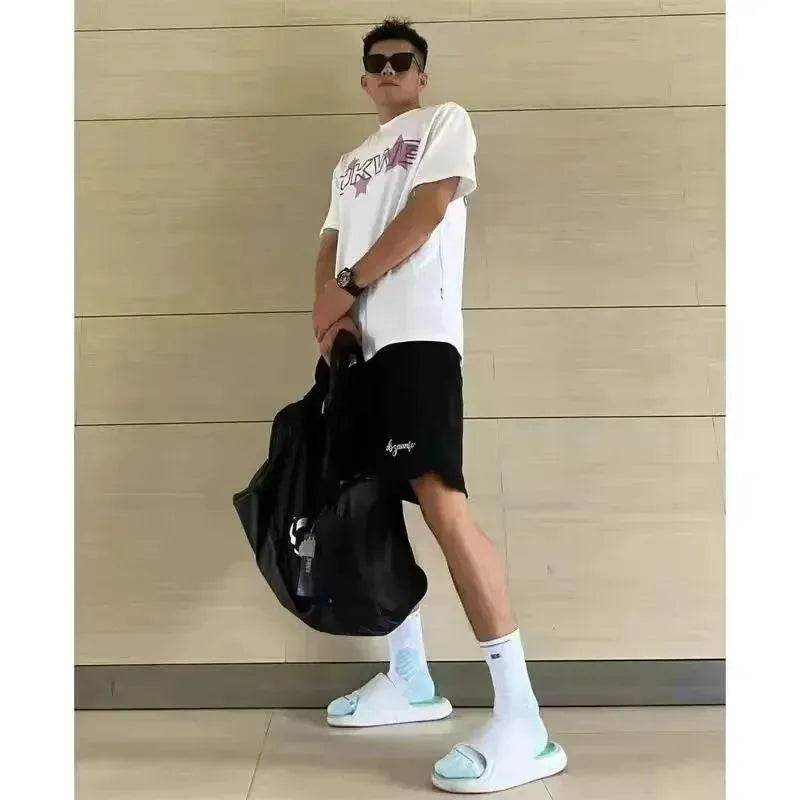 Straight Loose Casual Pants Trendy Sports - EX-STOCK Canada