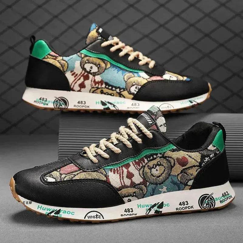 Summer Fashionable and Stylish Breathable Canvas Sports Casual Sneakers for Men - EX-STOCK Canada