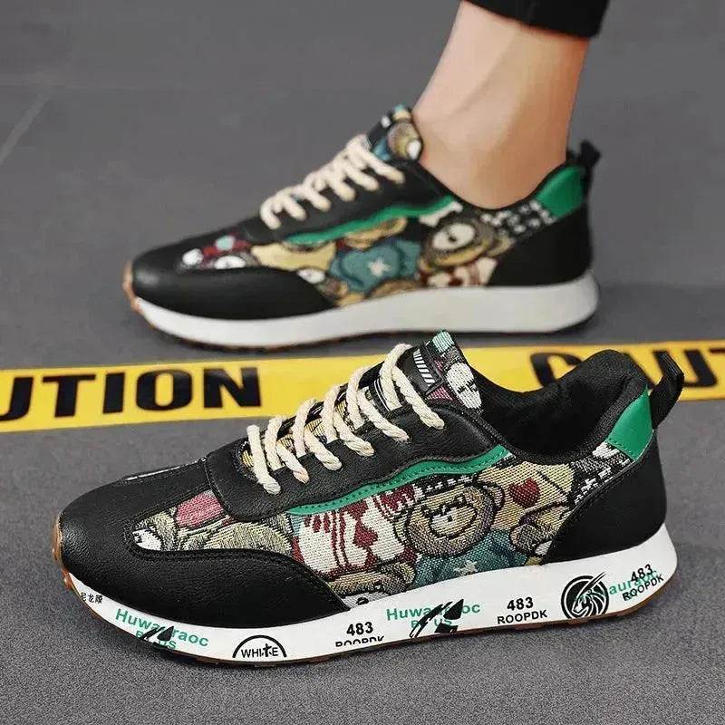 Summer Fashionable and Stylish Breathable Canvas Sports Casual Sneakers for Men - EX-STOCK Canada