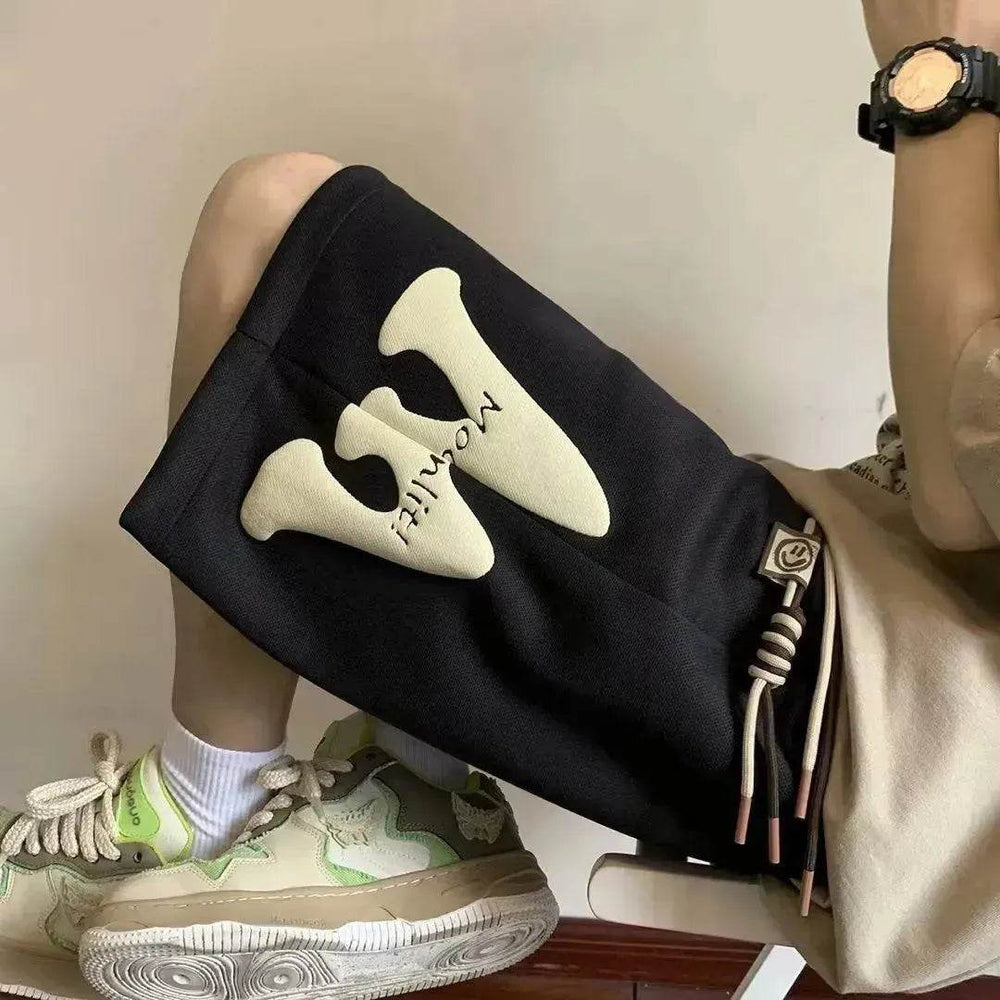 Summer Loose Casual Drawstring Couple Sports Shorts - EX-STOCK Canada