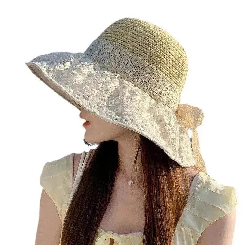 Summer Seaside Vacation Sun Protection Sun Hat Fashion Foldable - EX-STOCK Canada