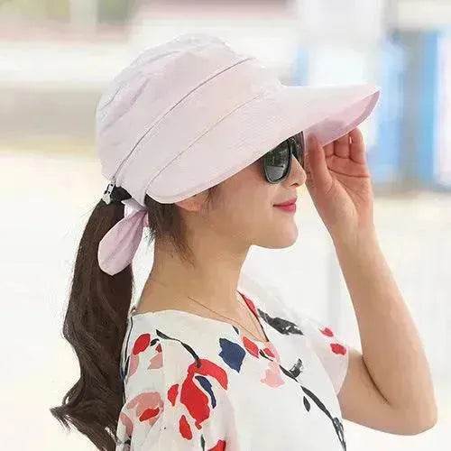 Summer Sunshade Ladies Foldable Summer Hat - EX-STOCK Canada