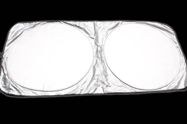 Sun block coated silver cloth material double circle - EX-STOCK Canada