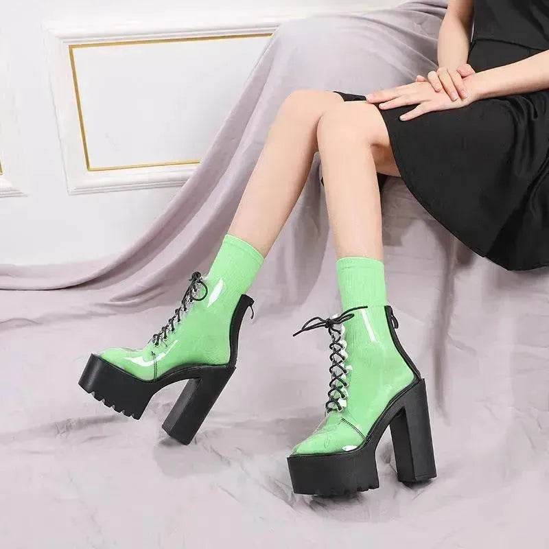 Super High Heel Platform Women's Shoes Waterproof boot - EX-STOCK Canada