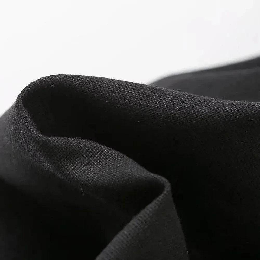 Tassel Hangings Collar Linen Dress - EX-STOCK Canada