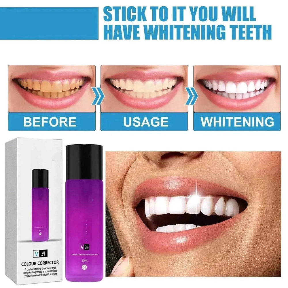 Teeth Whitening Liquid Toothpaste Tooth Stain Removal Oral Care - EX-STOCK Canada