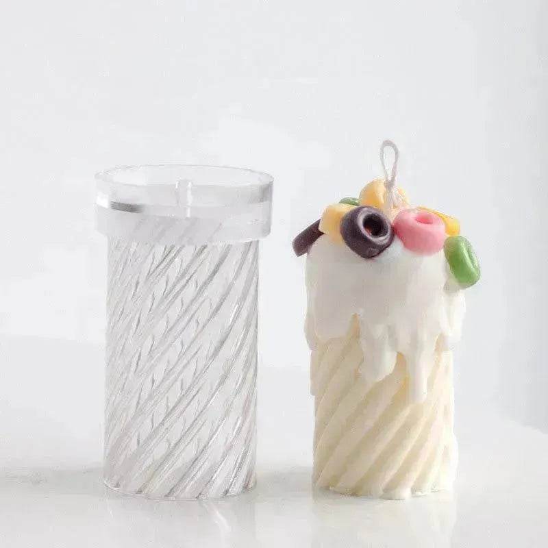Threaded Acrylic Scented Candle DIY Mold - EX-STOCK Canada