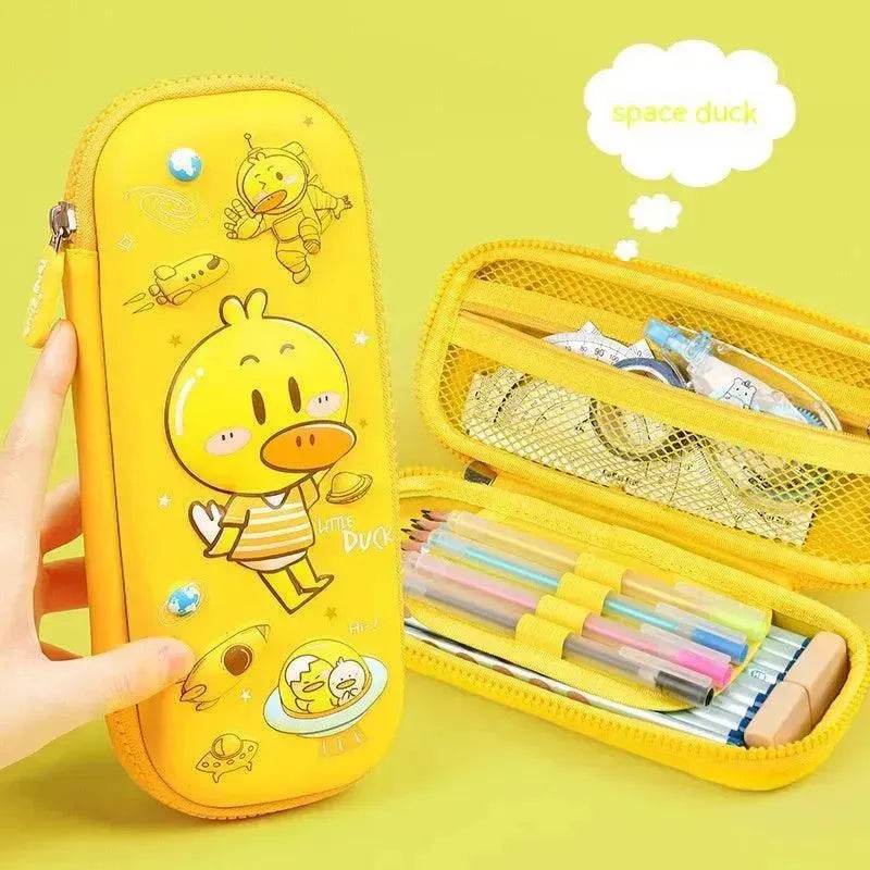 Three-dimensional Pencil Case Primary School Kindergarten Cartoon Large Capacity Pencil Case Pencil Box - EX-STOCK Canada