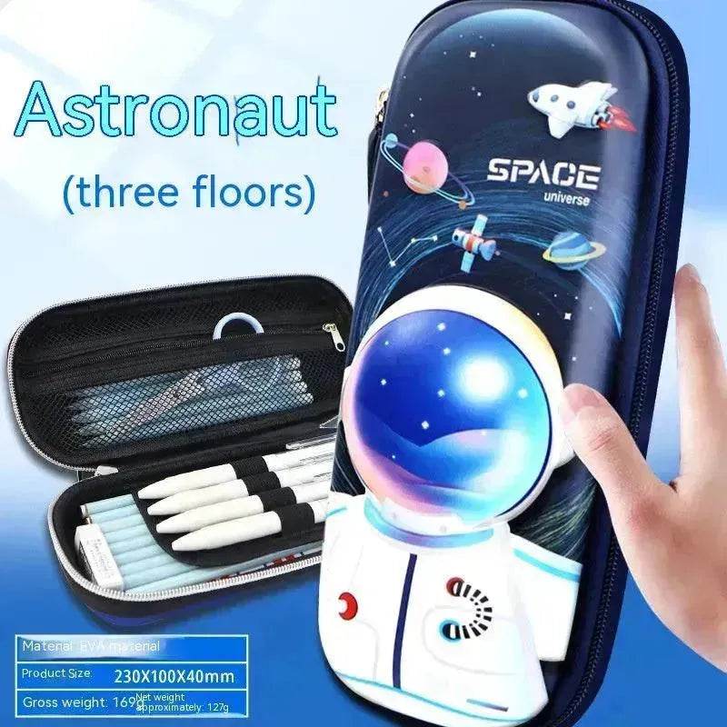 Three-dimensional Pencil Case Primary School Kindergarten Cartoon Large Capacity Pencil Case Pencil Box - EX-STOCK Canada