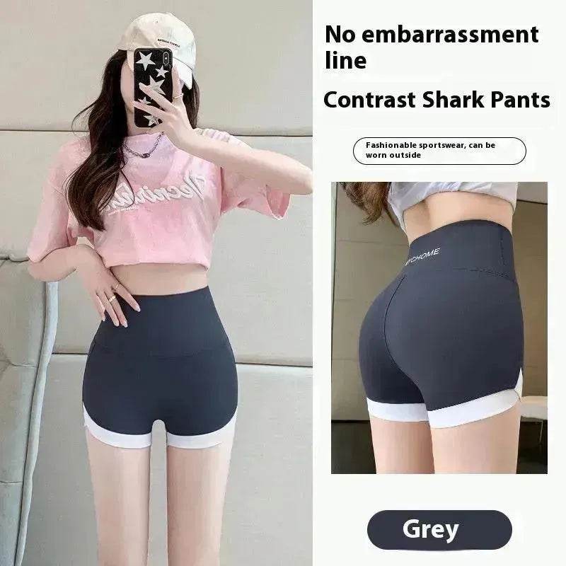 Three-point Shark Pants Women's Hip Lifting Sports Shorts - EX-STOCK Canada