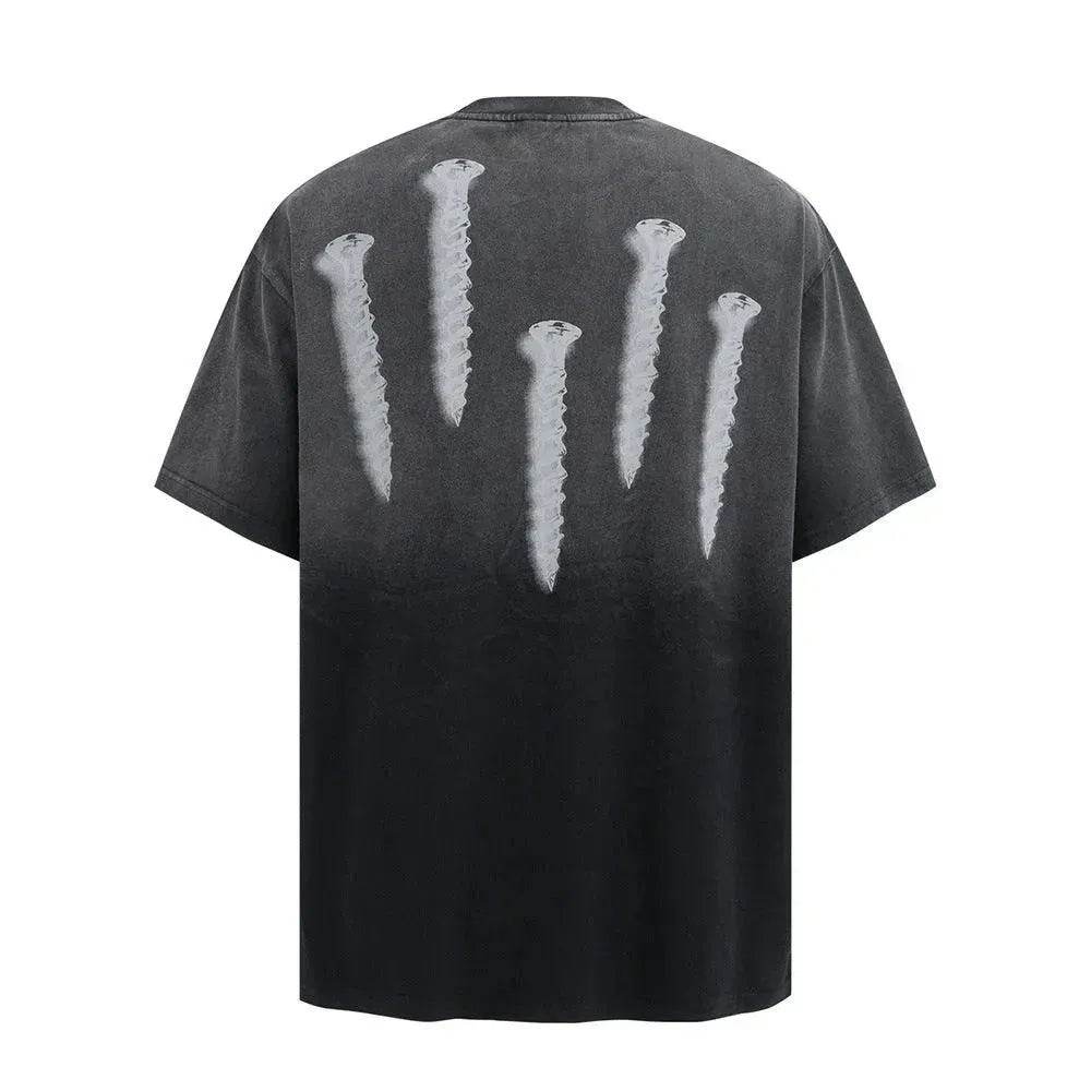 Tie-dye Gradient Dirty Short Sleeve - EX-STOCK Canada