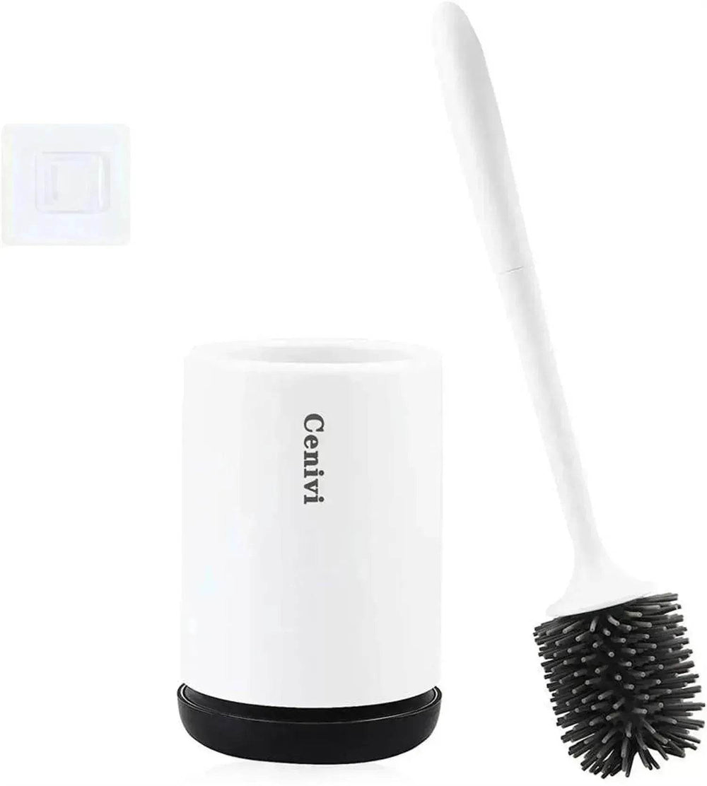 Toilet Spray Cleaner Home Fashion Simple Toilet Cleaning Brush Set - EX-STOCK Canada