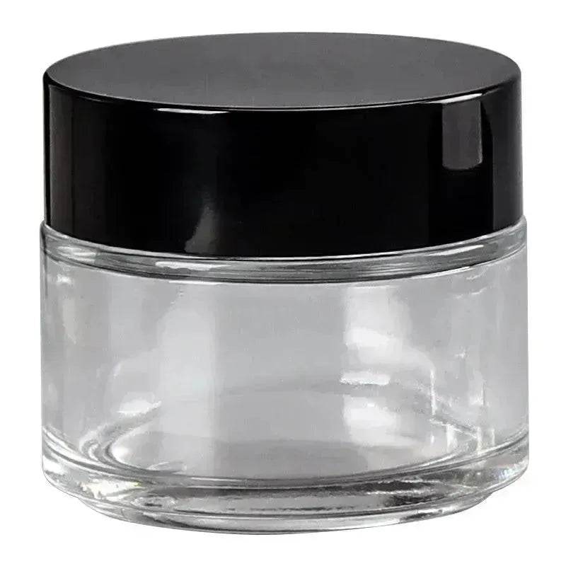 Transparent Face Cream Bottle Glass Cosmetics - EX-STOCK Canada