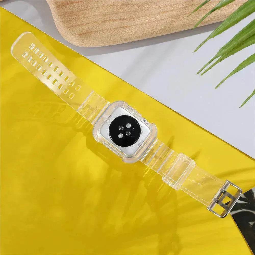 Transparent TPU Protective Candy Glacier One Smart Watch Strap Watch Band - EX-STOCK Canada