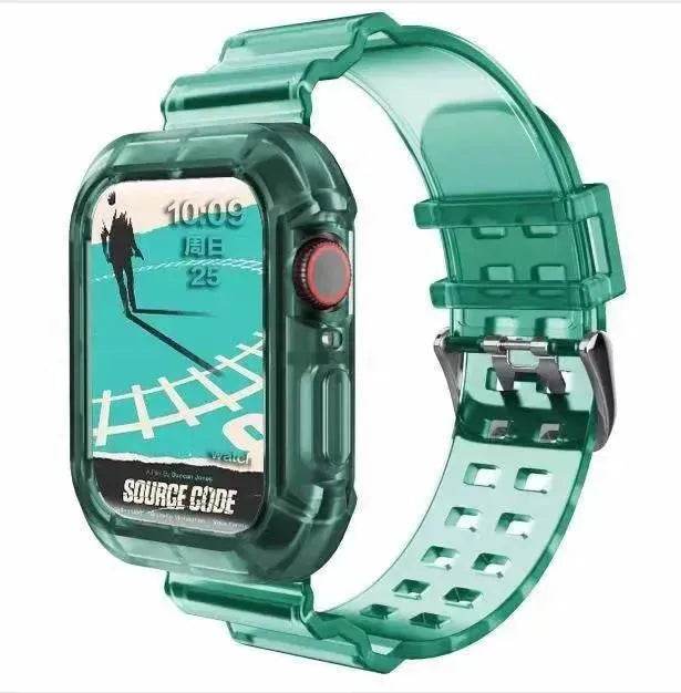 Transparent TPU Protective Candy Glacier One Smart Watch Strap Watch Band - EX-STOCK Canada
