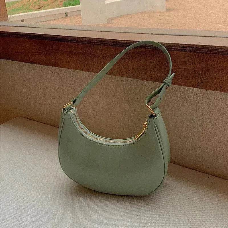 Trendy Fashion French Niche -end Portable Oblique women's Messenger Handbag - EX-STOCK Canada