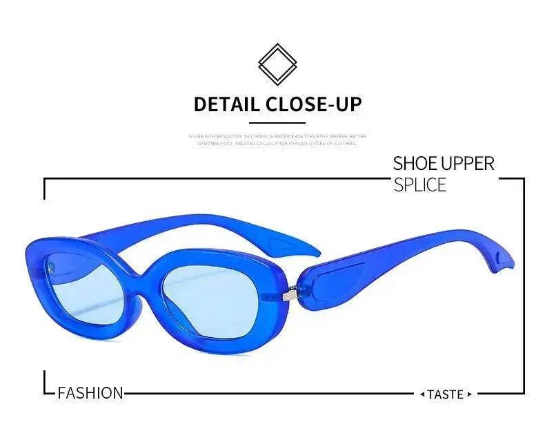 Trendy Sunglasses Oval Small Frame Men And Women Fashion Personalized - EX-STOCK Canada