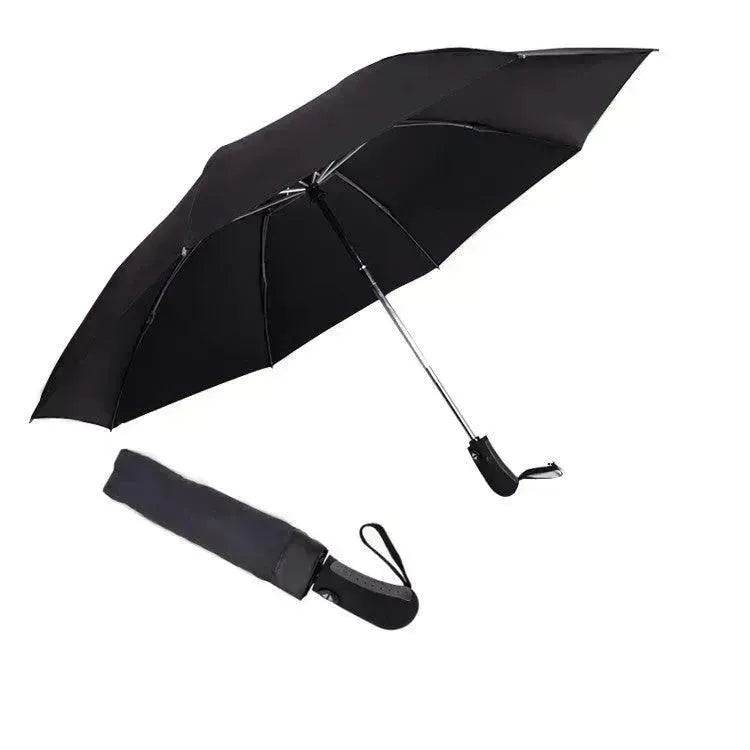 Tri-fold reverse umbrella sun-shading semi-shading automatic umbrella - EX-STOCK Canada