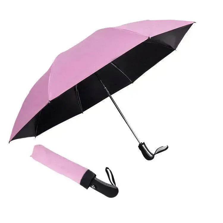 Tri-fold reverse umbrella sun-shading semi-shading automatic umbrella - EX-STOCK Canada