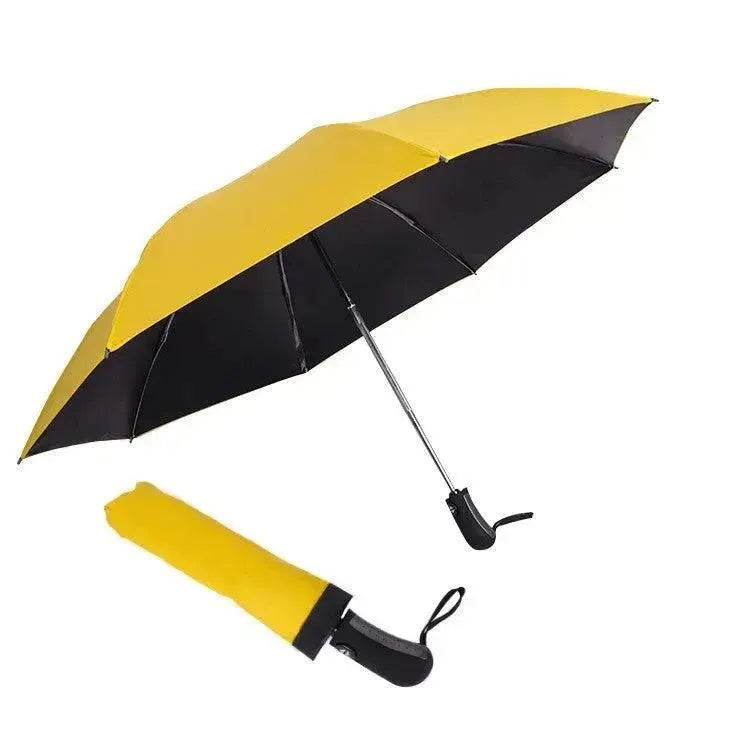 Tri-fold reverse umbrella sun-shading semi-shading automatic umbrella - EX-STOCK Canada