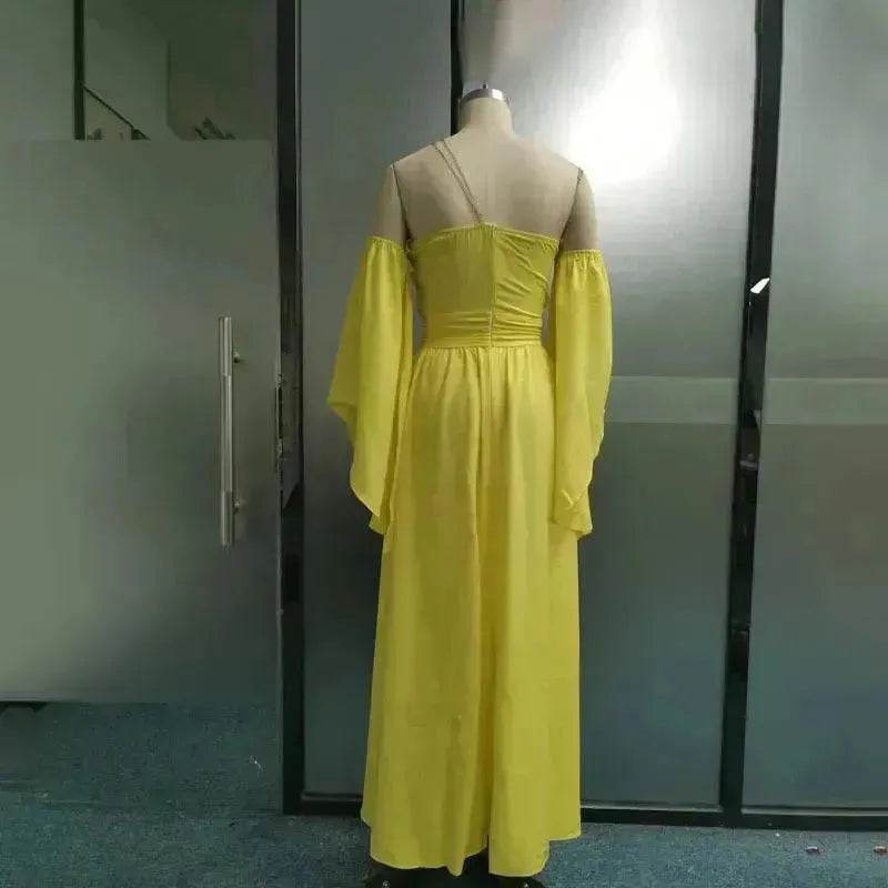 Tube Top Oversleeve Long Dress Women - EX-STOCK Canada