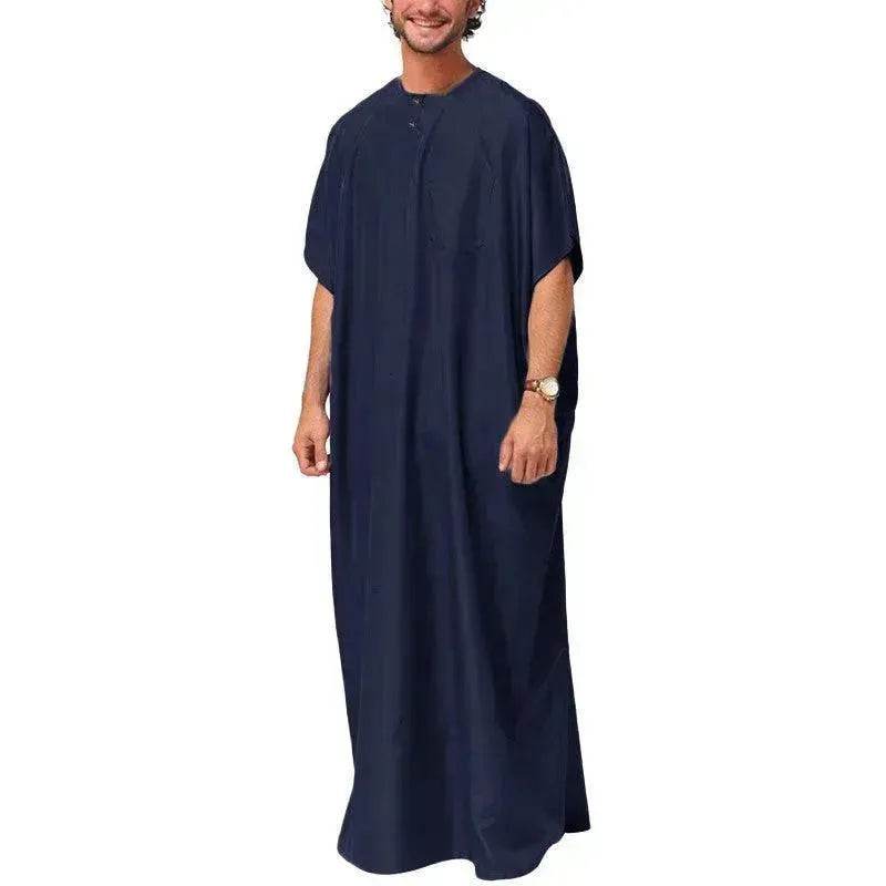 Fashionable and Elegant Tuxedo Malaysian Man Shirt Arab Robe Moroccan Men's Jalabiya - EX-STOCK Canada