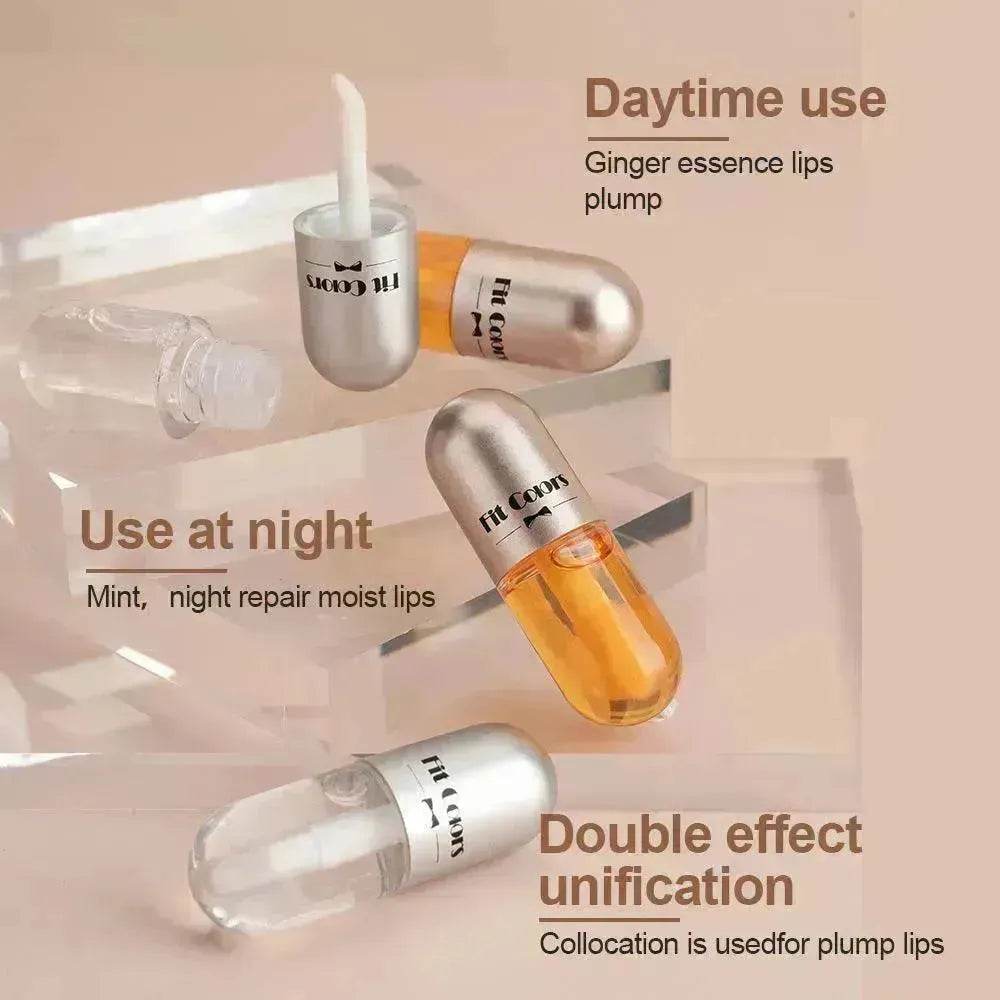 Two Sets Of Moisturizing Lip Oil And Lip Color Liquid Cases - EX-STOCK Canada